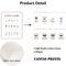 Modern Coffee Guide Poster Coffee Menu Canvas Wall Art For Kitchen Cafe Decor 19