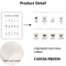 Modern Coffee Guide Poster Coffee Menu Canvas Wall Art For Kitchen Cafe Decor 19