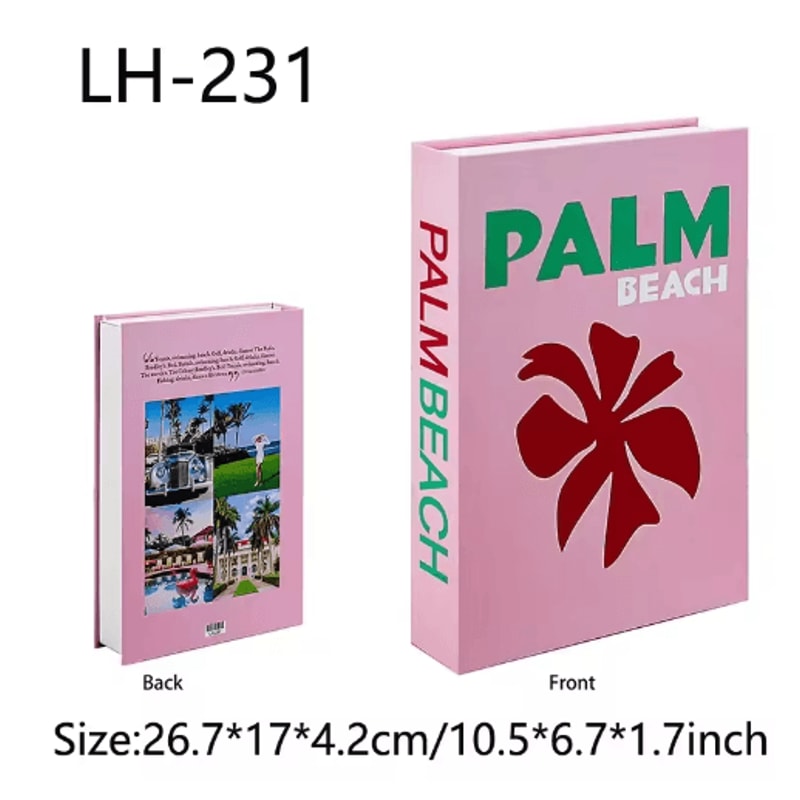 Luxury Decorative Fake Books Aesthetic Coffee Table Shelf Styling Props 19