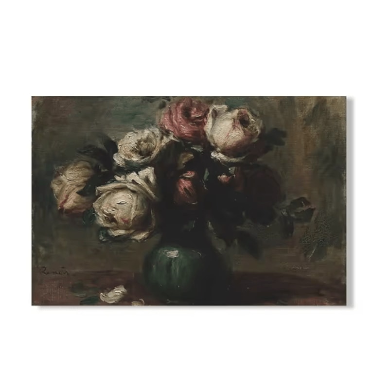 Vintage Owl Wall Art Moody Cottagecore Dark Academia Nature Canvas Print 15