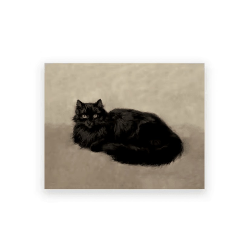 Vintage Owl Wall Art Moody Cottagecore Dark Academia Nature Canvas Print 19