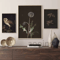 Vintage Owl Wall Art Moody Cottagecore Dark Academia Nature Canvas Print 20