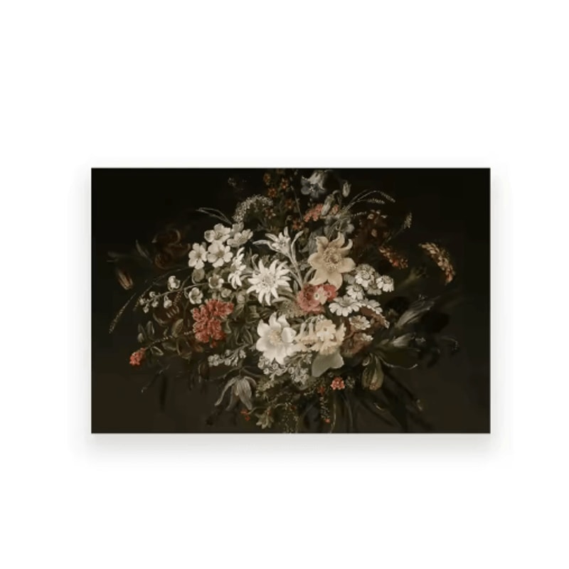 Vintage Owl Wall Art Moody Cottagecore Dark Academia Nature Canvas Print 6