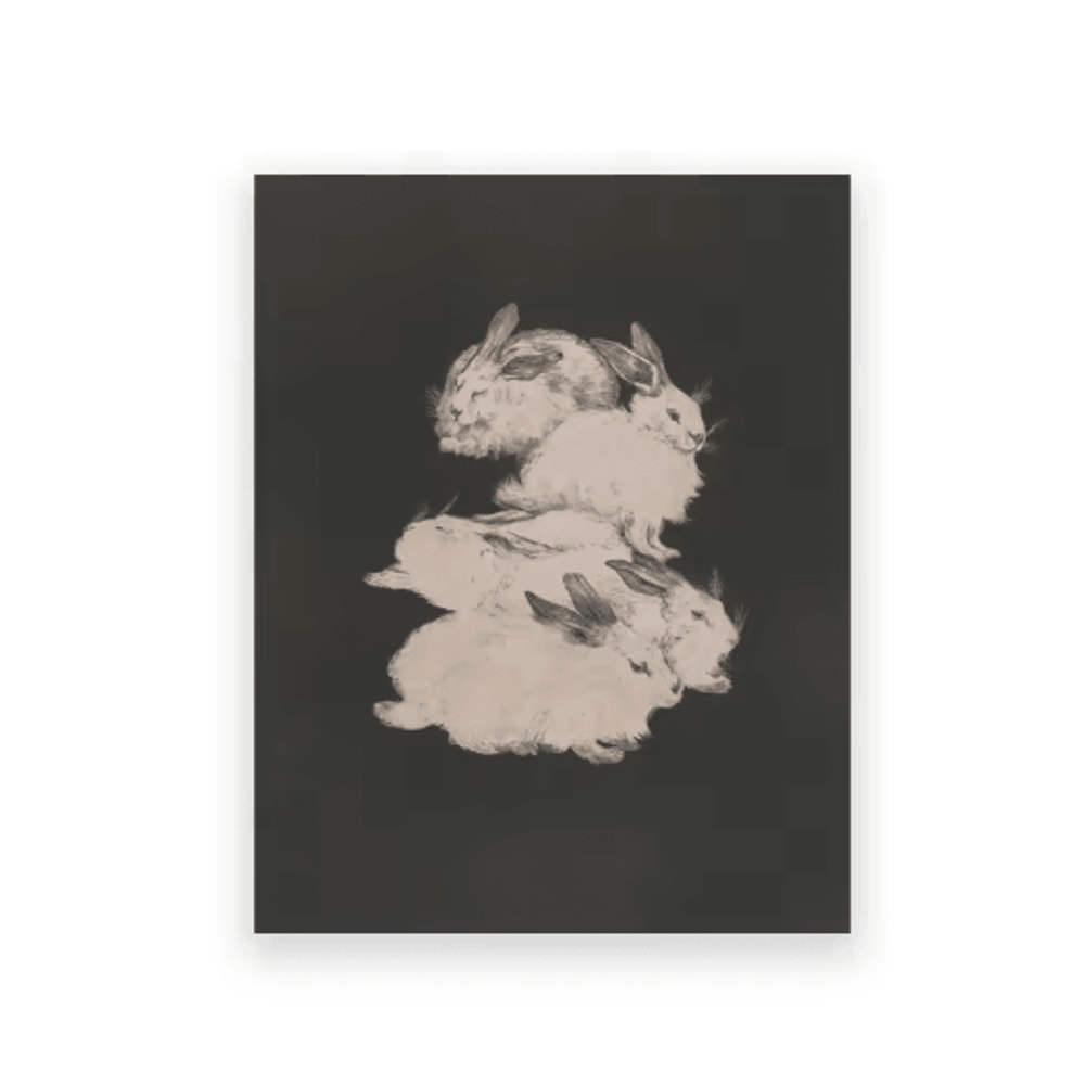 Vintage Owl Wall Art Moody Cottagecore Dark Academia Nature Canvas Print 7