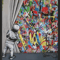 Banksy Style Graffiti Canvas Print Modern Urban Street Art Wall Poster Frameless 5