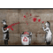 Banksy Style Graffiti Canvas Print Modern Urban Street Art Wall Poster Frameless 10