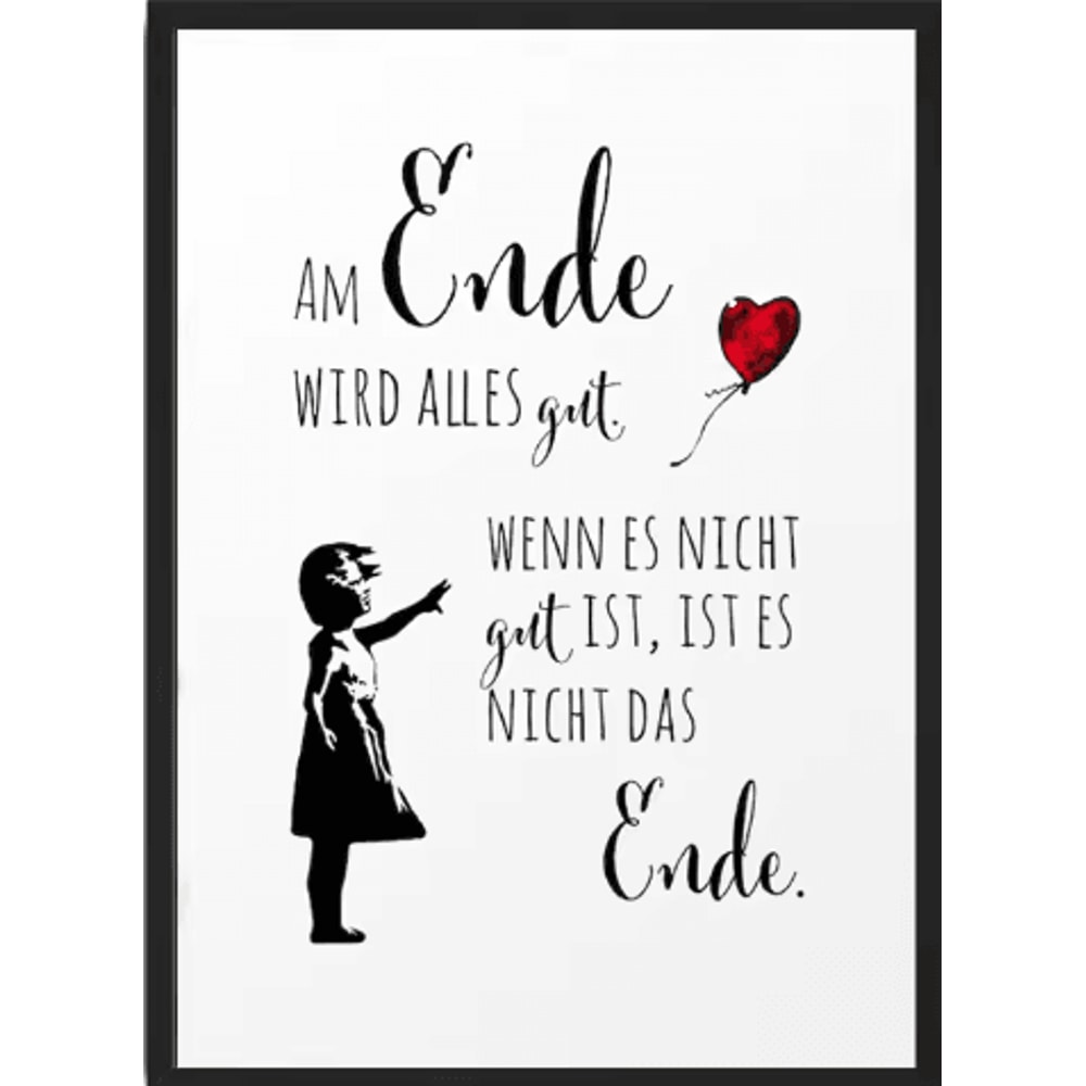 Banksy Style Graffiti Canvas Print Modern Urban Street Art Wall Poster Frameless 15