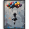 Banksy Style Graffiti Canvas Print Modern Urban Street Art Wall Poster Frameless 19