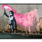 Banksy Style Graffiti Canvas Print Modern Urban Street Art Wall Poster Frameless 20