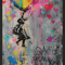 Banksy Style Graffiti Canvas Print Modern Urban Street Art Wall Poster Frameless 7
