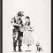 Banksy Style Graffiti Canvas Print Modern Urban Street Art Wall Poster Frameless 8