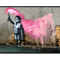 Banksy Style Graffiti Canvas Print Modern Urban Street Art Wall Poster Frameless 23