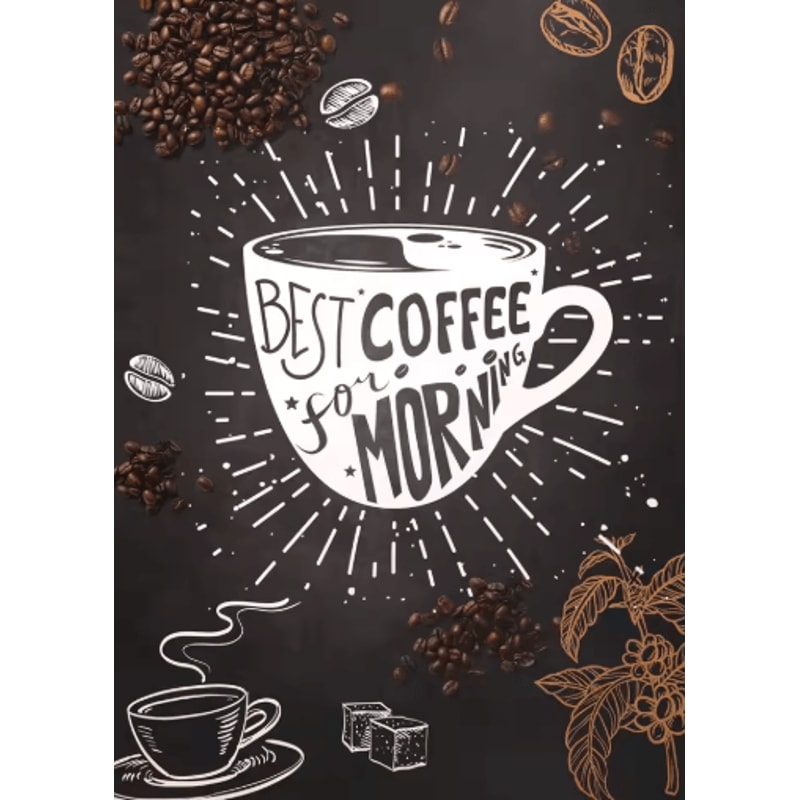 Nordic Coffee Wall Art Bakery Canvas Print For Cafe Kitchen Decor 3