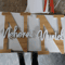Personalized Custom Wooden Name Sign Script Nursery Wall Letters For Kids Room 1