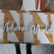 Personalized Custom Wooden Name Sign Script Nursery Wall Letters For Kids Room 1