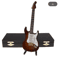 Mini Wooden Guitar Decor Musical Instrument Model With Display Stand 1