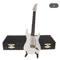Mini Wooden Guitar Decor Musical Instrument Model With Display Stand 4