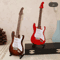 Mini Wooden Guitar Decor Musical Instrument Model With Display Stand 8