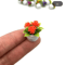 5PCS Mini Flower Pots Decor Cute Artificial Plants For Dollhouse Desk Styling 3