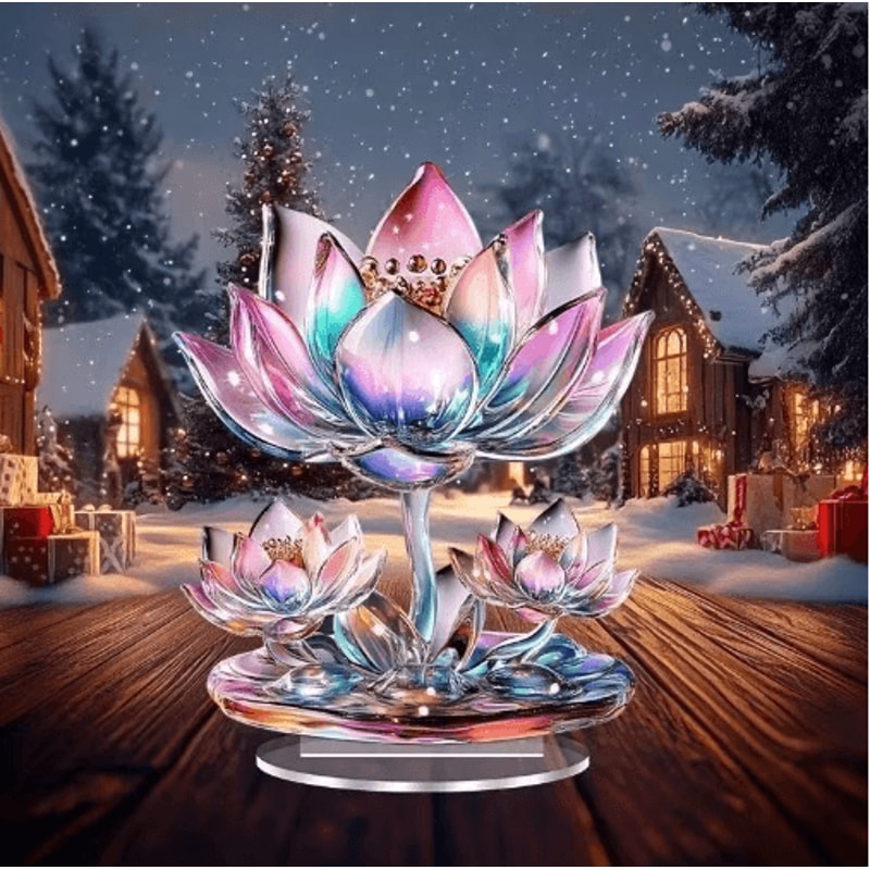Acrylic Crystal Dragon Figurine Sleek Fantasy Desk Decor Gift Collectible 7