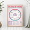 Social Worker Control Circle Poster Motivational Mental Health Wall Art 5
