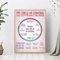 Social Worker Control Circle Poster Motivational Mental Health Wall Art 5