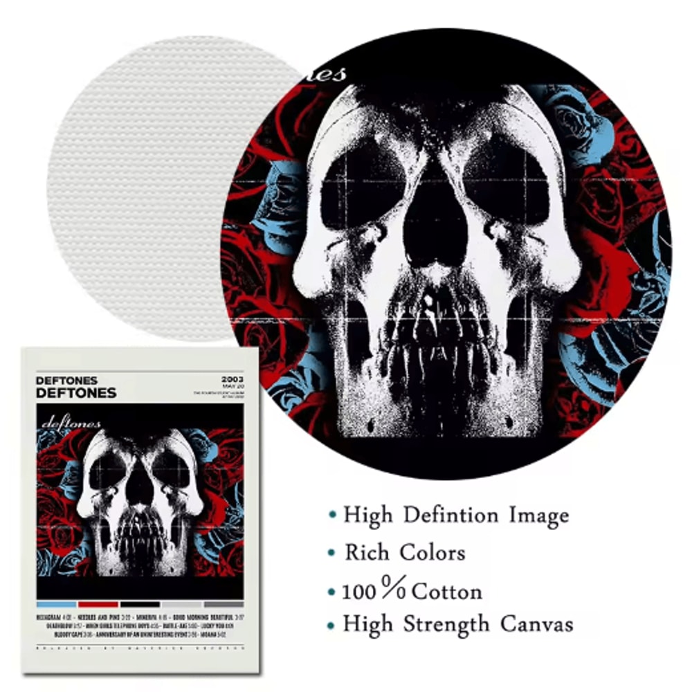 Deftones Album Cover Canvas Poster Rock Band Wall Art Decor 10