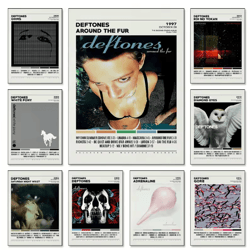 deftones album cover canvas poster rock band wall art decor
