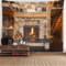3D Window Scenery Tapestry Nature Wall Mural Background Decor 1