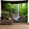 3D Window Scenery Tapestry Nature Wall Mural Background Decor 6