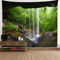 3D Window Scenery Tapestry Nature Wall Mural Background Decor 6