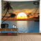 3D Window Scenery Tapestry Nature Wall Mural Background Decor 16