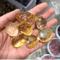 Natural Citrine Tumbled Stones Polished Healing Crystal Decor 4