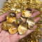 Natural Citrine Tumbled Stones Polished Healing Crystal Decor 0