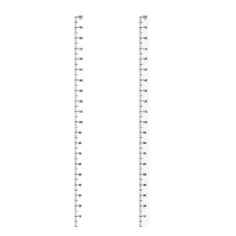 Baby Growth Height Chart Wall Sticker SelfAdhesive Kids Measuring Ruler 3