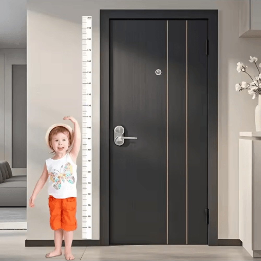 Baby Growth Height Chart Wall Sticker SelfAdhesive Kids Measuring Ruler 4