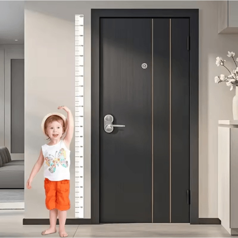 Baby Growth Height Chart Wall Sticker SelfAdhesive Kids Measuring Ruler 4