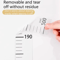 Baby Growth Height Chart Wall Sticker SelfAdhesive Kids Measuring Ruler 5