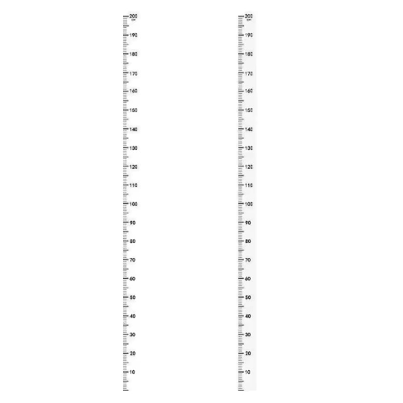 Kids Growth Height Chart Wall Sticker Waterproof SelfAdhesive Measuring Ruler 3