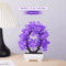 Artificial Bonsai Plant In Pot Realistic Small Indoor Tree Decor 10