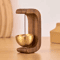 Magnetic Wooden Door Bell Chime Beech Wood Hanging Entry Bell 2