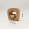 Magnetic Wooden Door Bell Chime Beech Wood Hanging Entry Bell 4