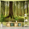 Towering Forest Tapestry Bohemian Psychedelic Tree Wall Hanging 16