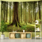 Towering Forest Tapestry Bohemian Psychedelic Tree Wall Hanging 16