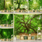 Towering Forest Tapestry Bohemian Psychedelic Tree Wall Hanging 0