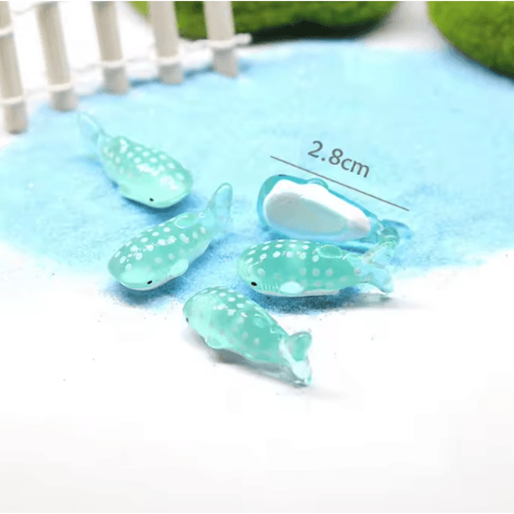 Mini Animal Figurines Set Fairy Garden Micro Landscape Decor 5pcs 5