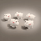 Mini Animal Figurines Set Fairy Garden Micro Landscape Decor 5pcs 19