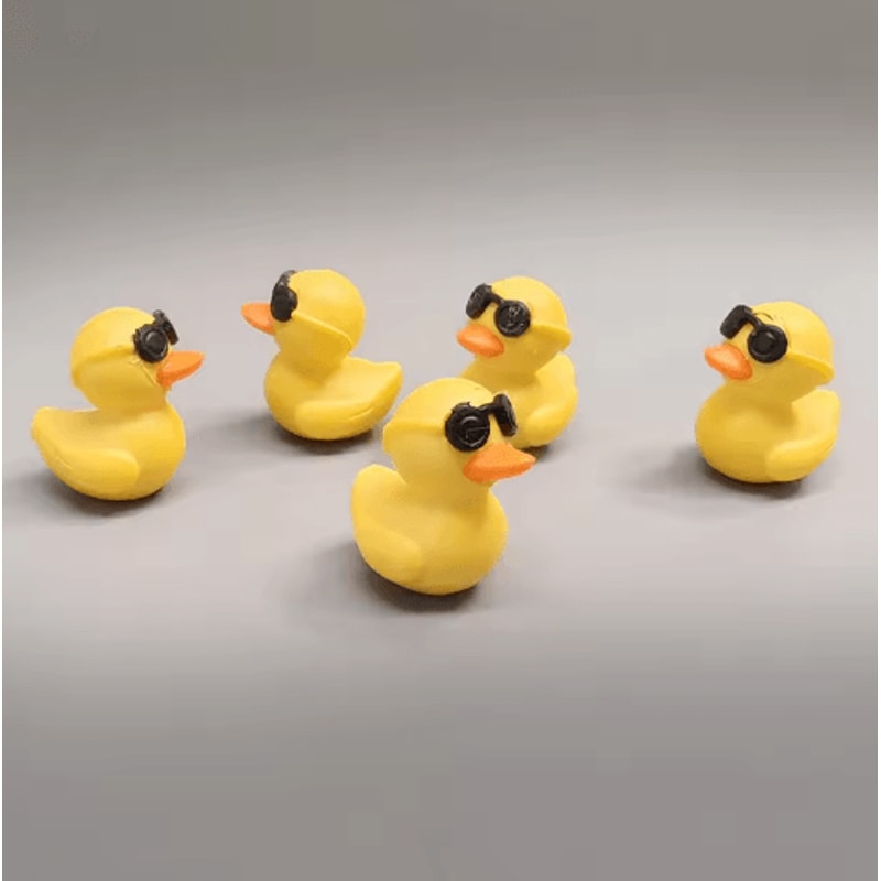 Mini Animal Figurines Set Fairy Garden Micro Landscape Decor 5pcs 8