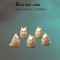 Mini Animal Figurines Set Fairy Garden Micro Landscape Decor 5pcs 24