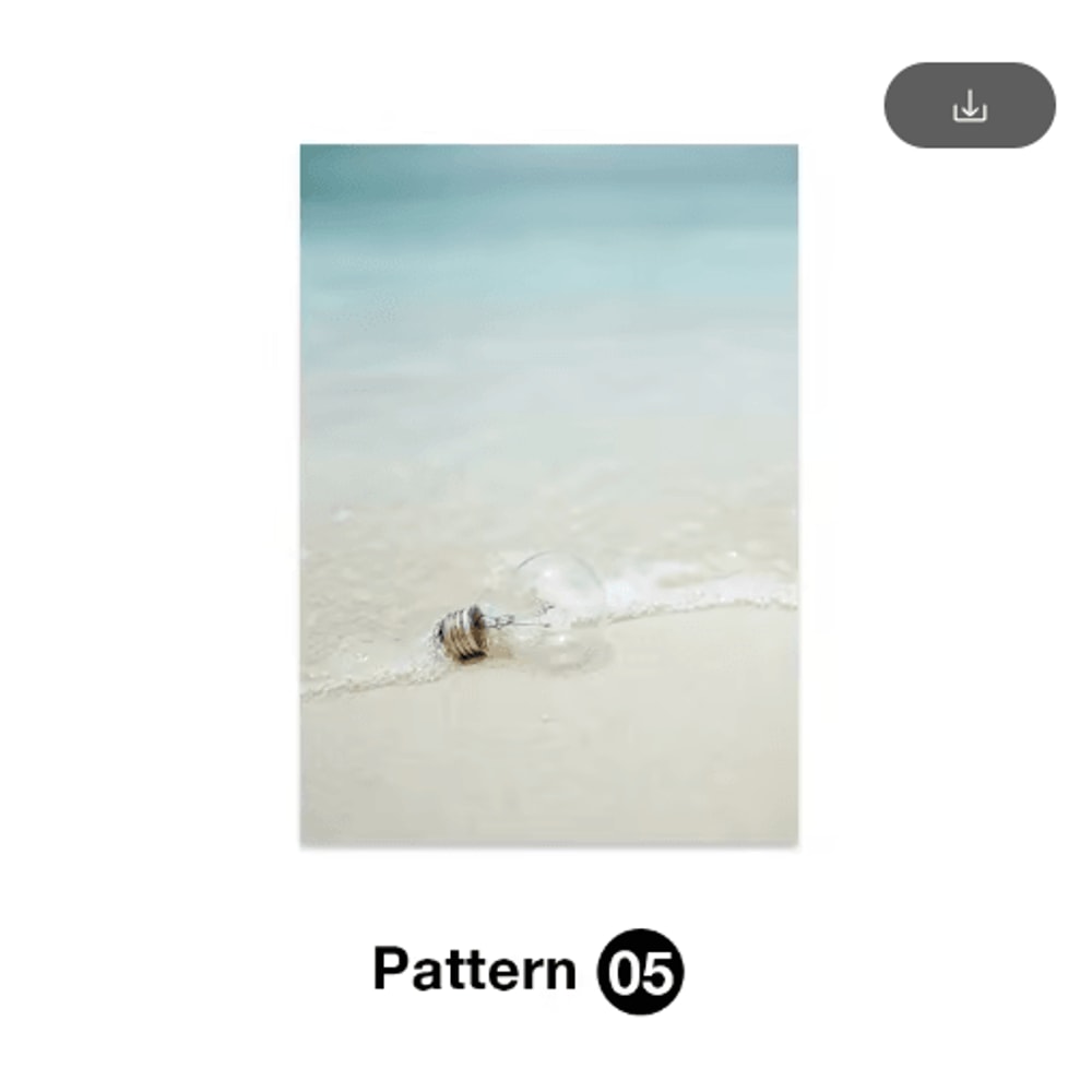 Tropical Ocean Shell Canvas Wall Art Summer Coastal Living Room Decor 3